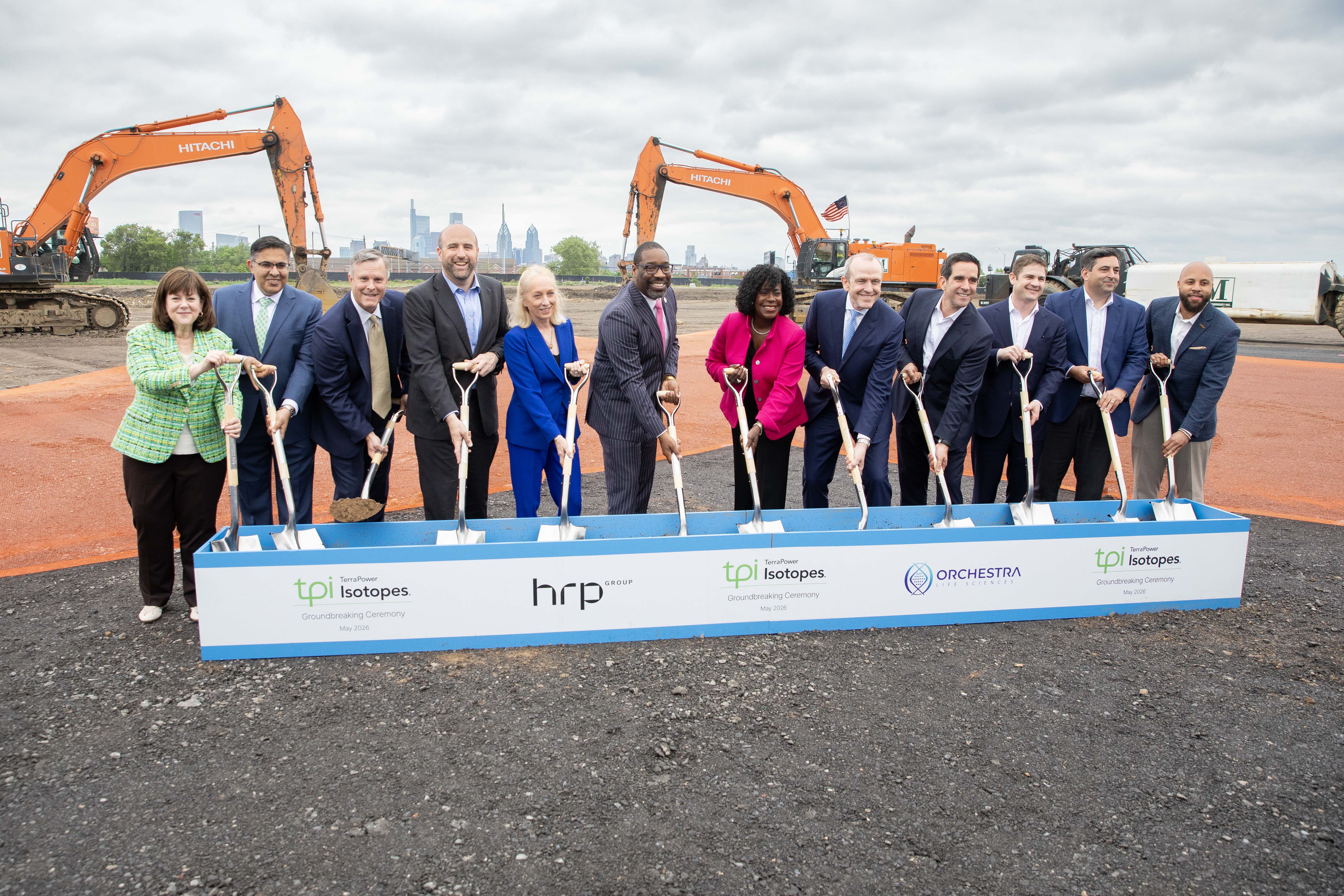 Secretary Rick Siger Breaks Ground on New TerraPower Isotopes Manufacturing Facility in Philadelphia