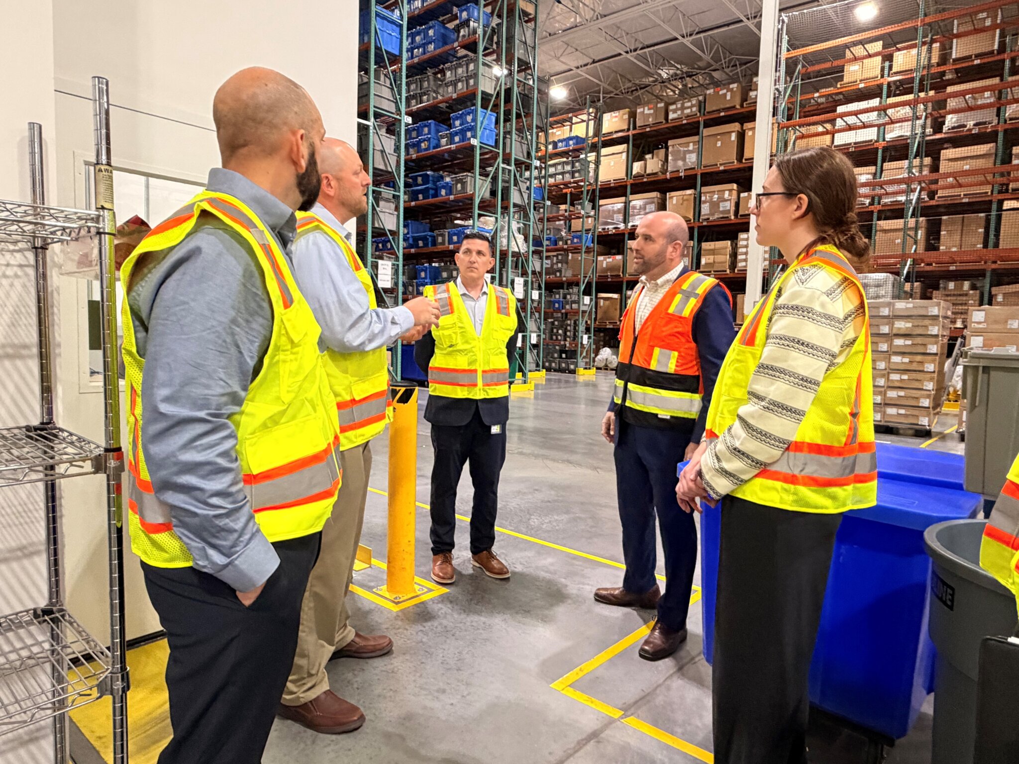 Rick Siger touring life science manufacturer Thermo Fisher Scientific Inc