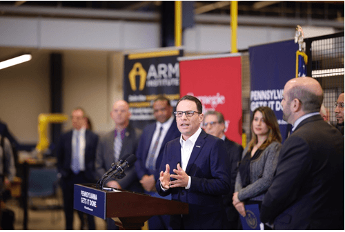 Governor Shapiro Highlights New Economic Development Strategy, Importance of Robotics and Technology Sectors
